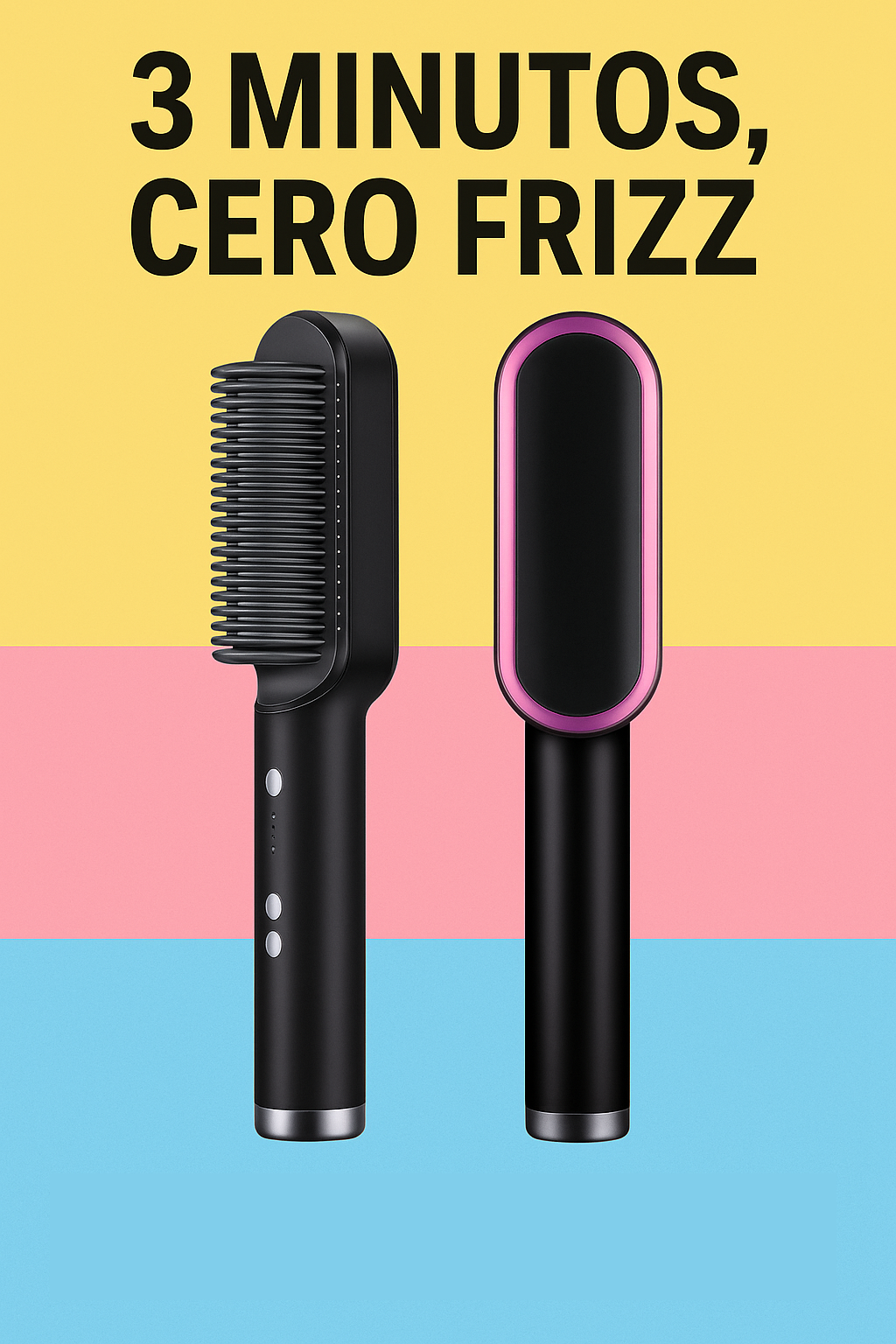 Cepillo Alisador de Cabello Premium™