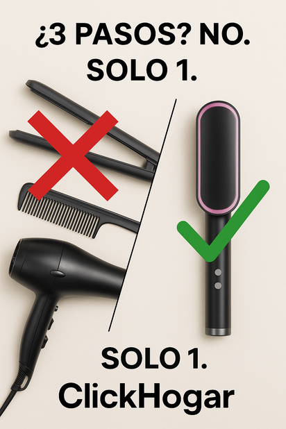 Cepillo Alisador de Cabello Premium™