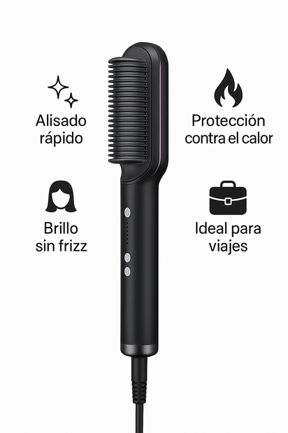 Cepillo Alisador de Cabello Premium™